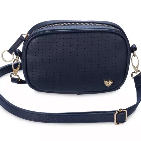 BRAND NEW - DISNEY - Mickey Mouse Icon Flair Bag – Navy - Picture 1 of 8